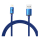 Kabel BASEUS USB-Lightning Crystal 2.4A 2m (niebieski) CAJY000103